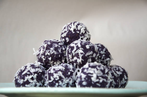 istock Delicious blueberry coconut bites 1016740206