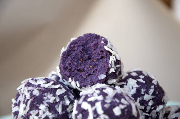 istock Delicious blueberry coconut bites 1016740290