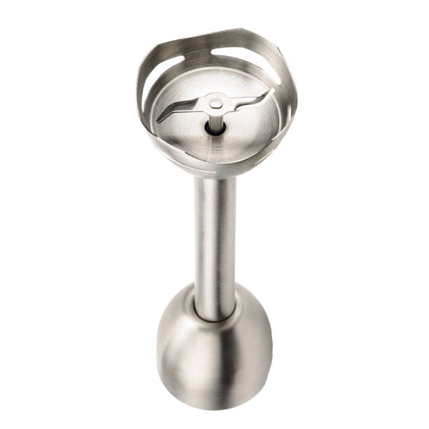 istock Stainless steel foot for hand blender on the white background 1016740346