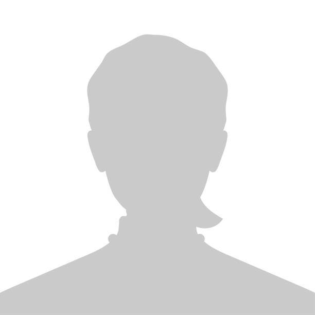 Profile Placeholder image. Gray silhouette no photo Profile Placeholder image. Gray silhouette no photo of a person on the avatar. The default pic is used for web design. hair grey stock illustrations