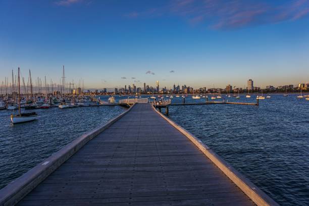istock St. Kilda harbor in Melbourne City in Australia 1016771688