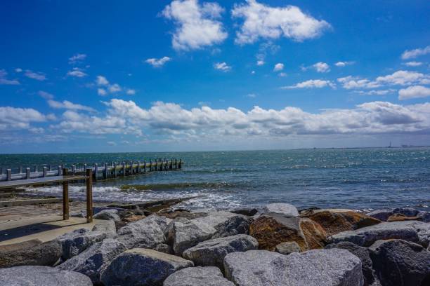 istock Beach next to Melbourne City in Australia 1016772052
