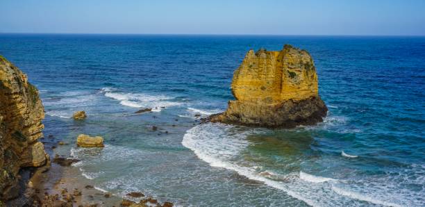 istock Landscape view on the beach at the Great Ocean Road 1016772346