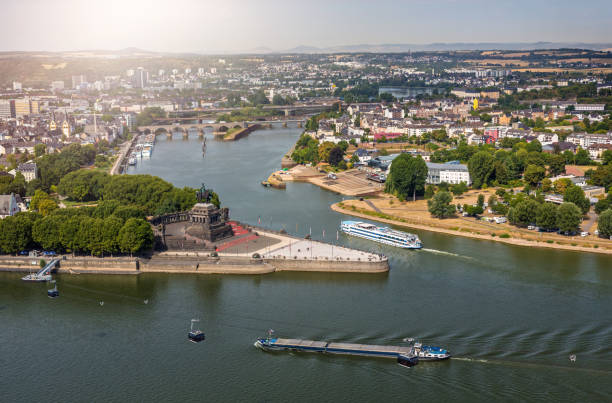 istock City Koblenz with Deutsches Eck 1016788656
