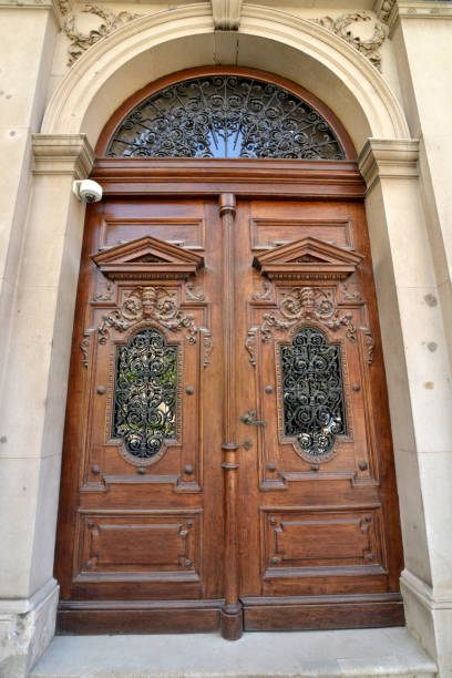 istock Beautiful old wooden door 1016828688
