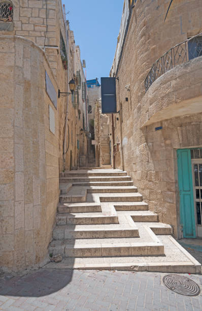 istock Unique Alley Staircase in a city 1016840658