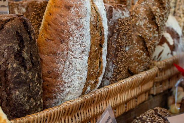 istock Bread Selection at a Bakery in Borough Market, London UK 1016854046