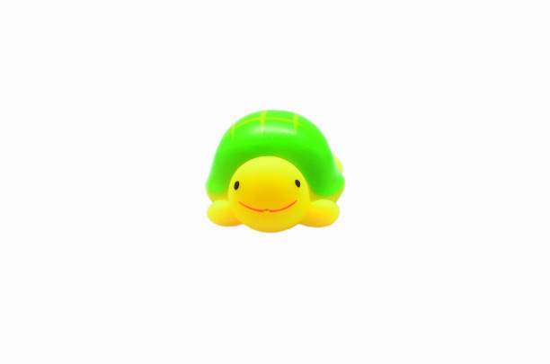 istock A cute rubber turtle toy isolated on white background 1016907010