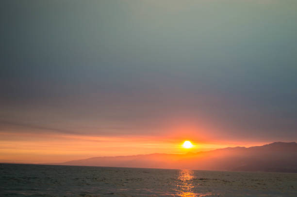 istock Santa Monica Beach at sunset in summer 1016909986