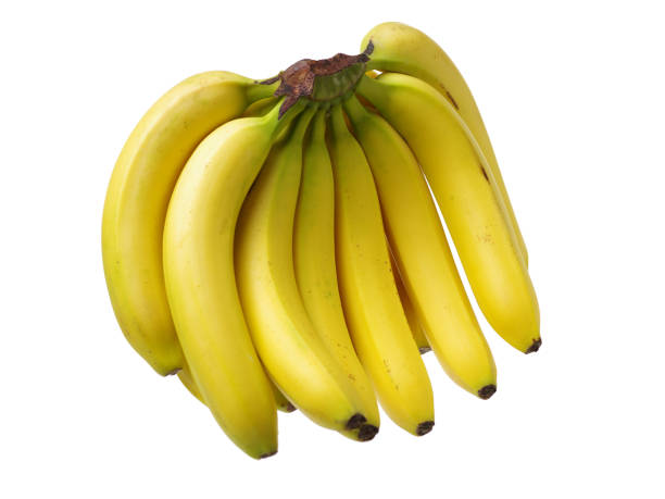 istock Banana Bunch isolated over white background 1016926032