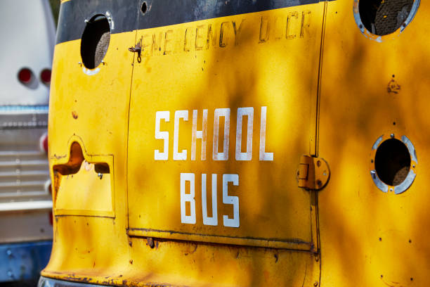 Use this bus background to create a unique design for your back-to-school or bus safety message. Here are some others: