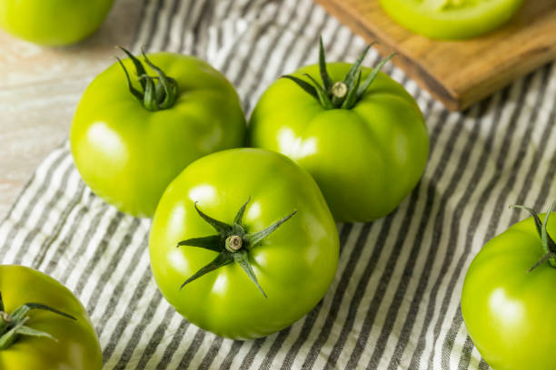 istock Raw Green Organic Tomatoes 1016947736