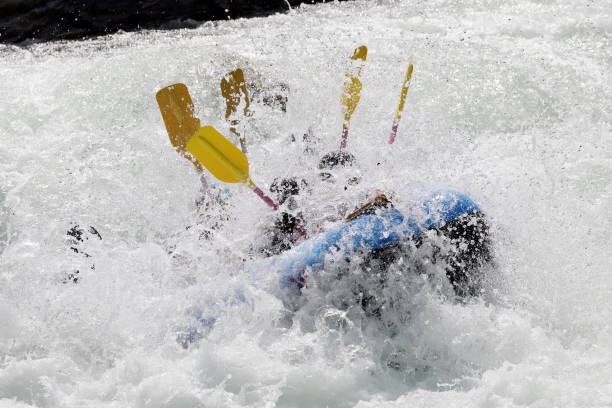 istock White water rafting on the rapids of river 1016958096