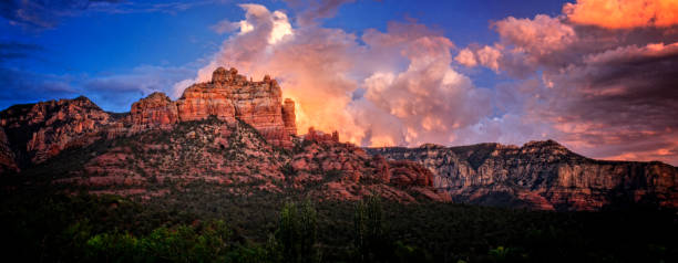 istock Sedona Mountain Landscape At Golden Hour 1016961428