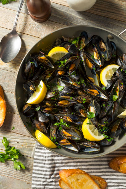 istock Homemade Steamed Mussels and Broth 1016978204