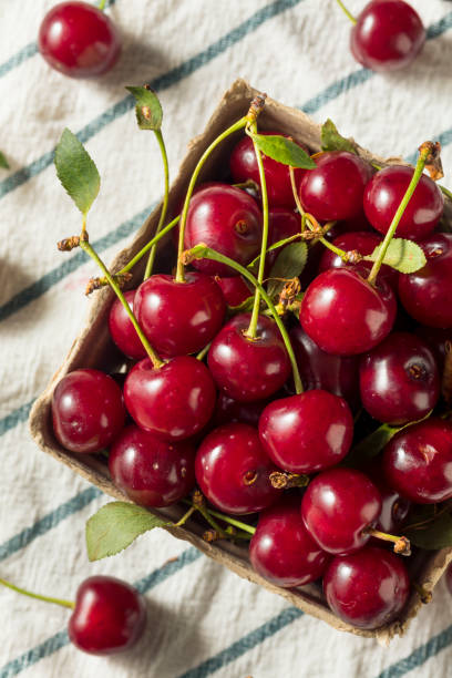 istock Raw Red Organic Tart Cherries 1016980830
