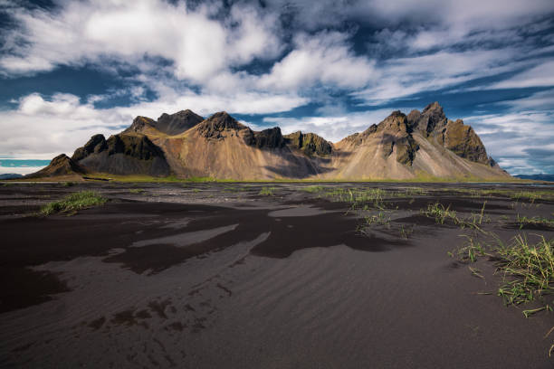 istock Vestrahorn Stockknes mountain range ,Batman Mountain 1017018678