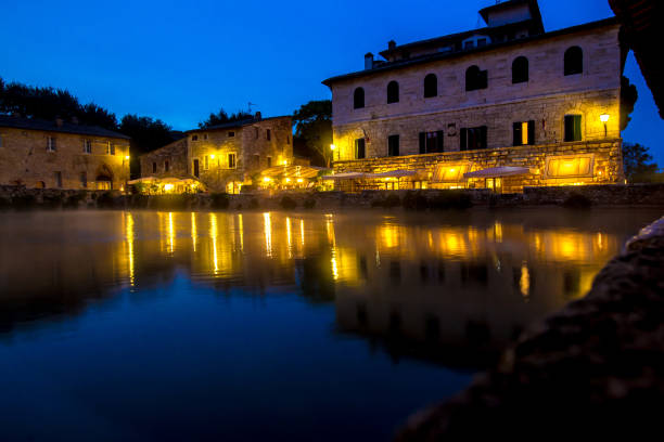 istock Ancient thermal bath in Bagno Vignoni, Italy 1017024892