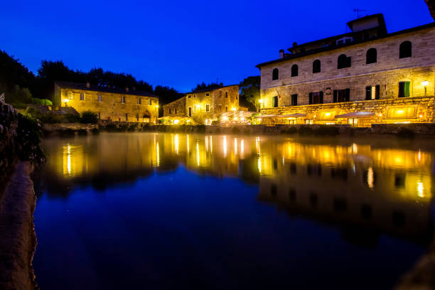 istock Ancient thermal bath in Bagno Vignoni, Italy 1017024896