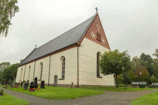 istock Church at Backen, Umea, Sweden 1017035576