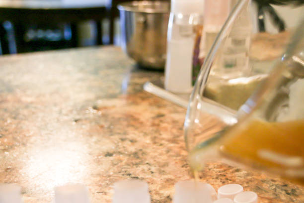 istock Homemade chapstick lip balm 1017057352