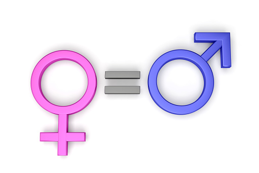 equality men women 3D
