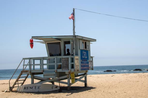 istock Rescue guard in Malibu 1017068296