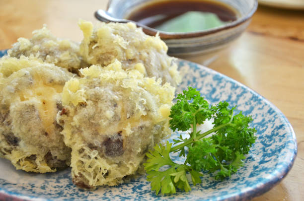 istock Japanese tempura with fresh mushroom 1017090342