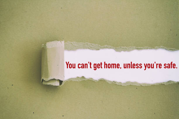 istock You can not get home, unless you are safe 1017103430