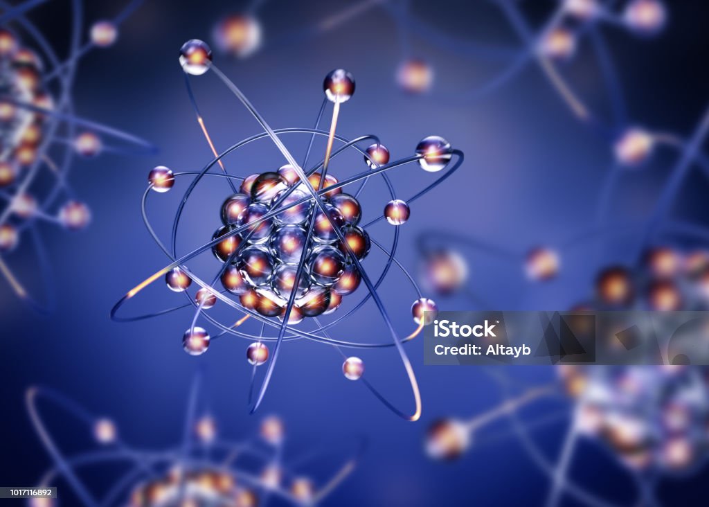 Moleküler yapısı - Royalty-free Atom Stok görsel