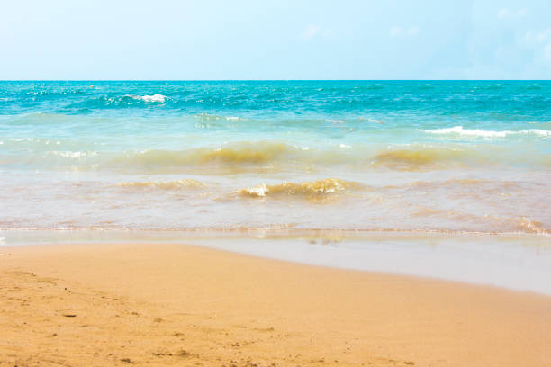 спокойное средиземное море и желтый песчаный пляж - 2808 стоковые фото и изображения