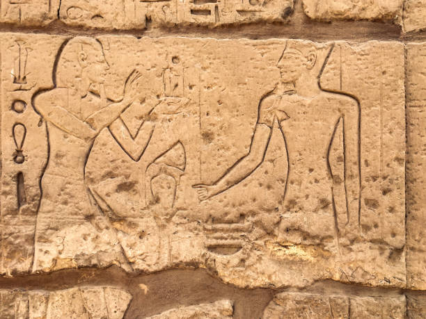istock Hieroglyphs in Ancient Temple in Egypt 1017144026