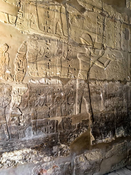 istock Hieroglyphs in Ancient Temple in Egypt 1017144060