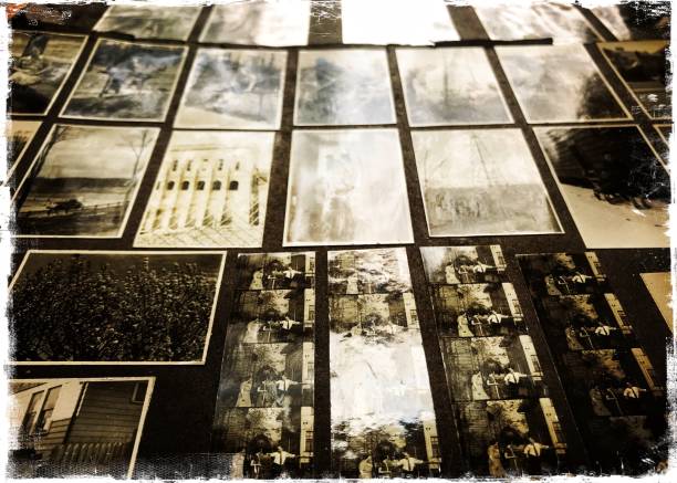 Grungy Old Photographs 1920s Defocused