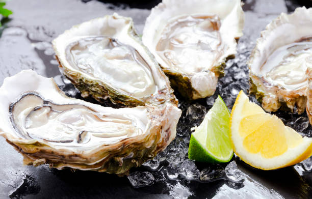 istock fresh oysters with ice and lemon 1017174950