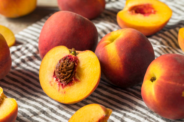 istock Raw Organic Yellow Peaches 1017183746