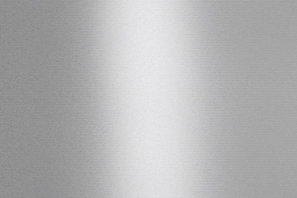 istock Reflection of white stainless steel, texture background 1017184030