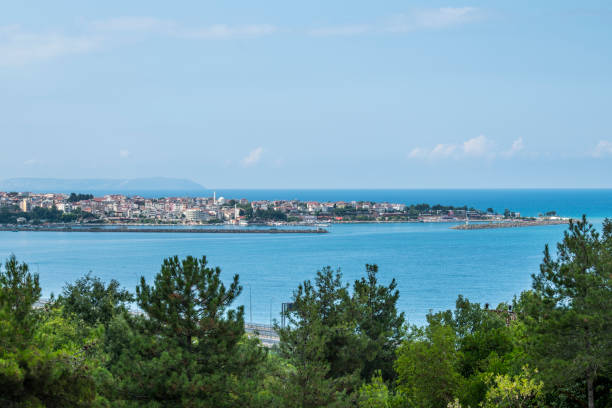 Sinop Gerze Coastal View Sinop Gerze Coastal View sinop province turkey stock pictures, royalty-free photos & images