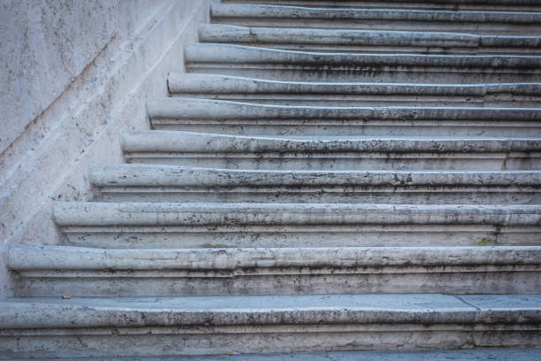 istock Close-up of Spanish Steps in Rome, Italy 1017190258