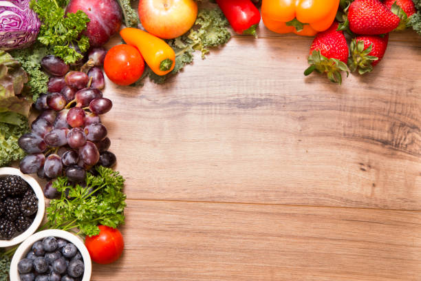 istock Healthy fruits and vegetables. 1017197016