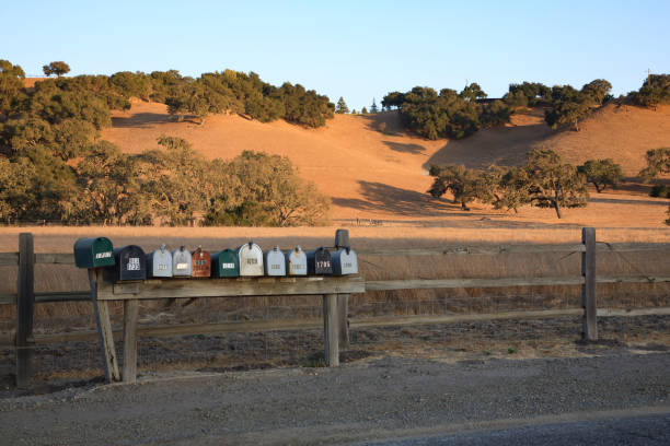 istock mailboxes on a rural los olives street 1017208226