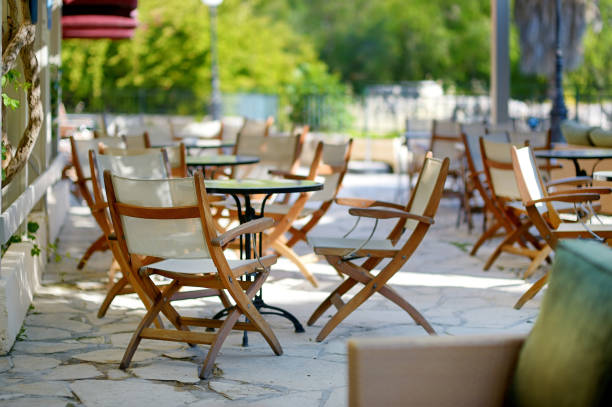 istock Beautiful outdoor cafe 1017220000