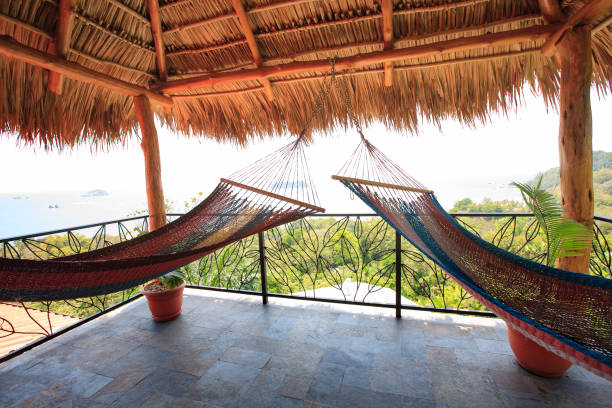 istock Hammocks hang in Manuel Antonio 1017224626