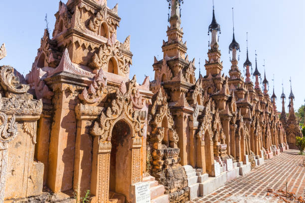 istock Kakku pagodas, in Myanmar 1017230438
