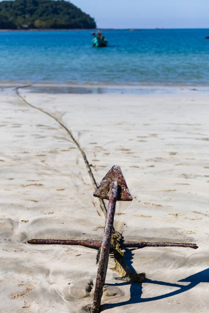 istock Fishing boats in Ngapali beach, Myanmar 1017231440