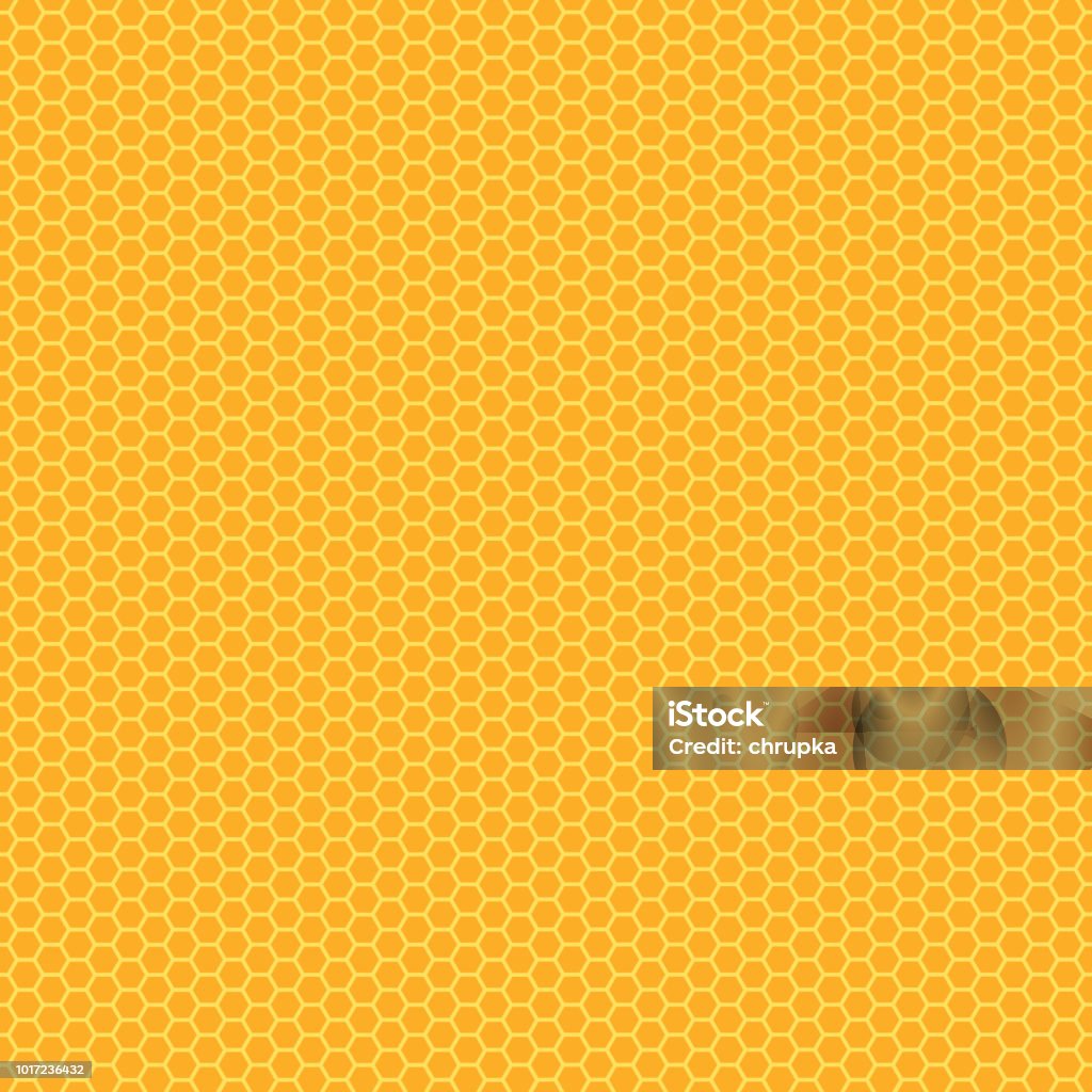 Basic Bee Texture Bee Honeycomb Texture Stock Illustration - Download Image Now - Beehive ...