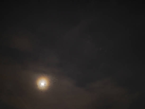 istock Beautiful sky and the moon light 1017244116