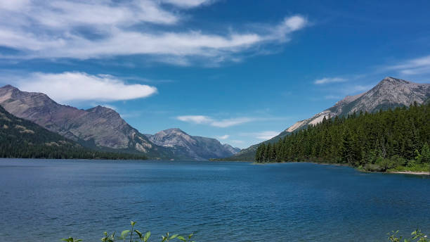 istock wonderful mountains with a lake in front 1017258538