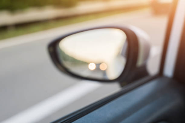 istock Drivers view on a side window from a fast moving vehicle. 1017258610