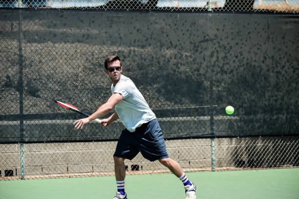 istock Playing Tennis in Summer 1017261498